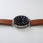 TK-01 - Trek Watch with Italian Leather Strap - Whiskey Brown