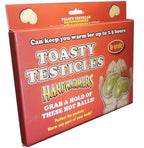 Toasty Testicles Reusable Hand Warmers 2 Pack 🔥😂 Funny Adult Joke Gag Gift