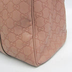 Gucci Guccissima · Boston Bag · Blush Leather