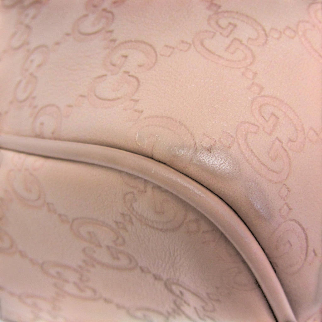 Gucci Guccissima · Boston Bag · Blush Leather