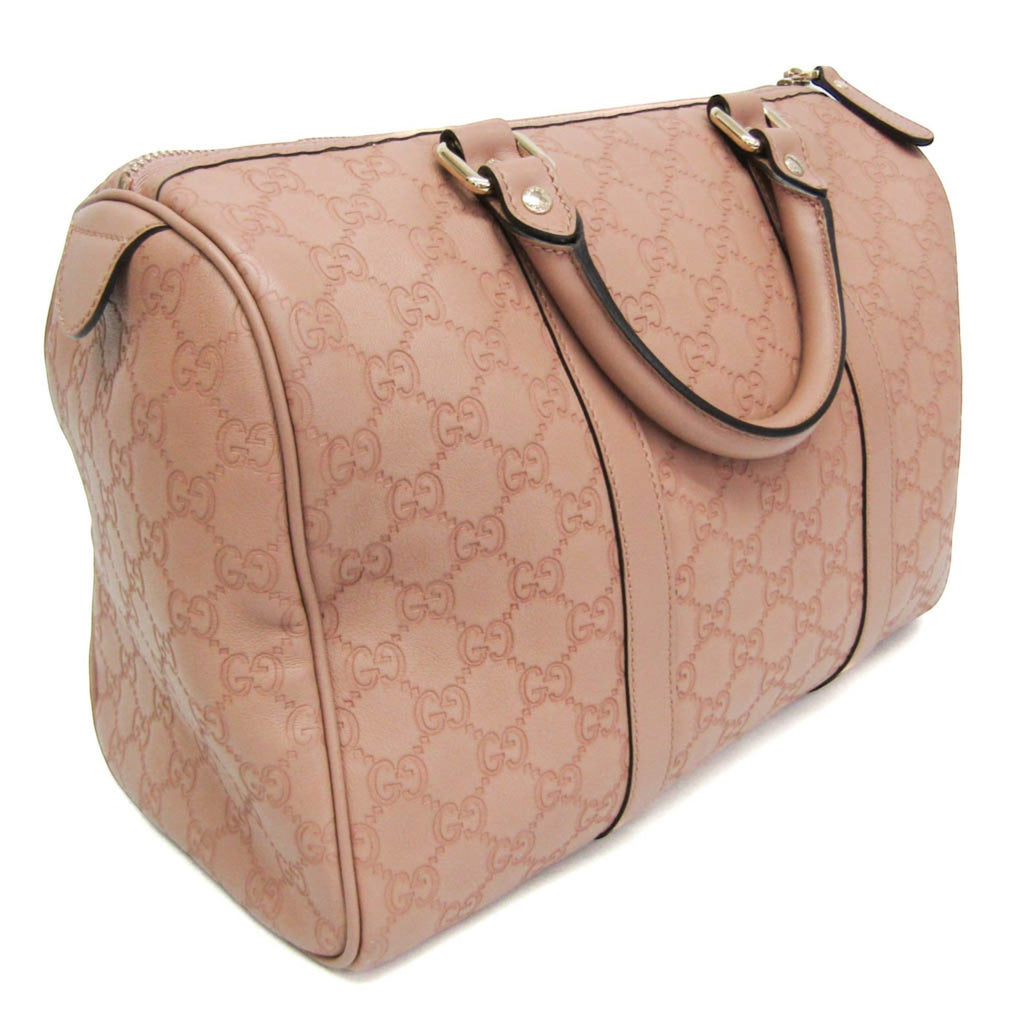 Gucci Guccissima · Boston Bag · Blush Leather