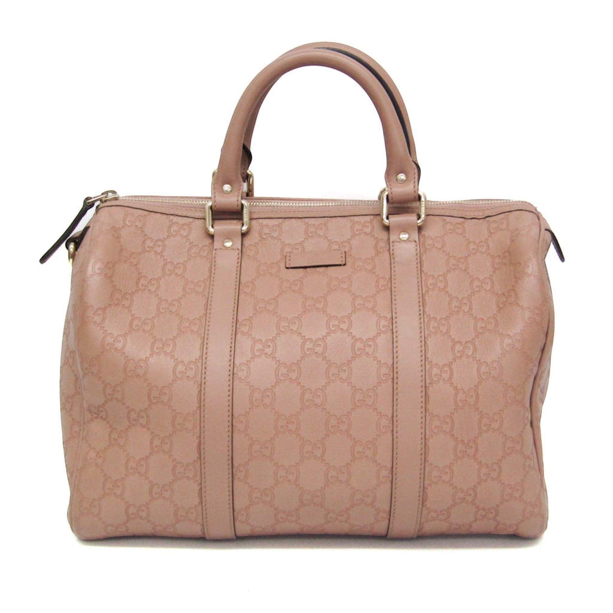 Gucci Guccissima · Boston Bag · Blush Leather