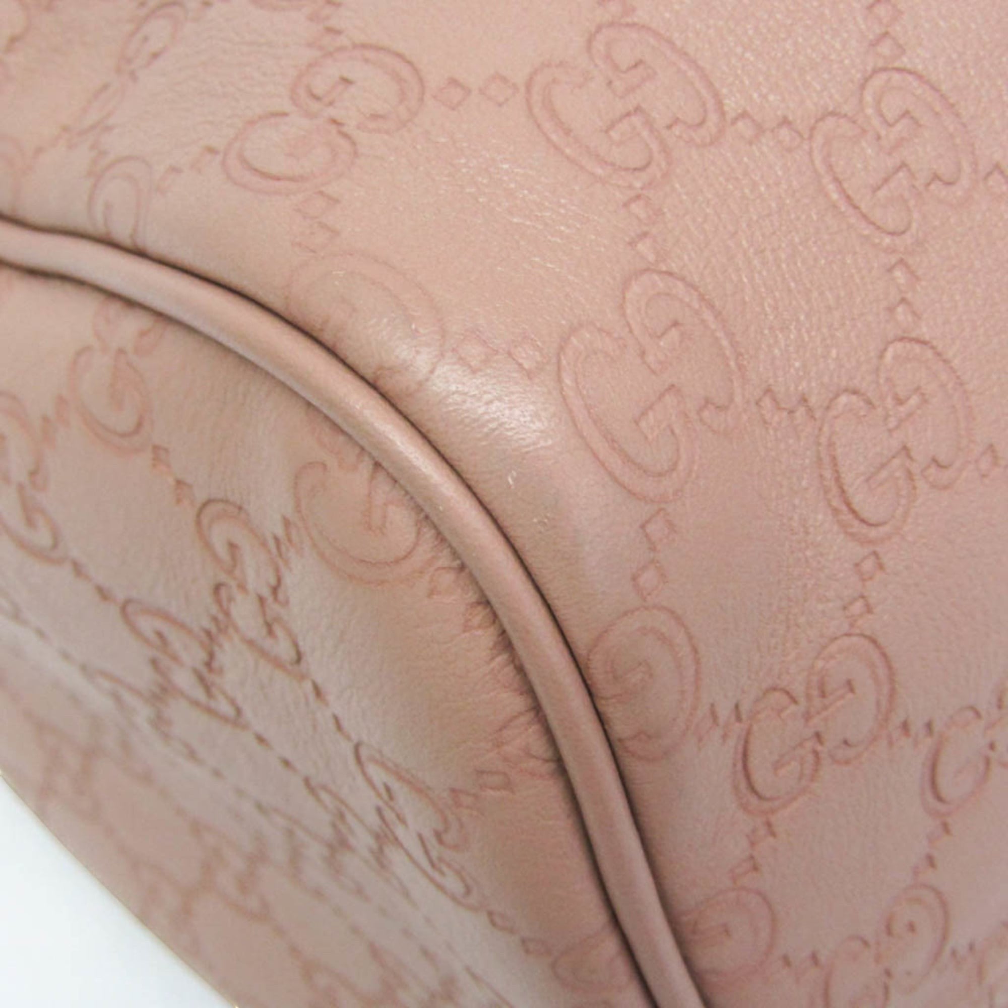 Gucci Guccissima · Boston Bag · Blush Leather