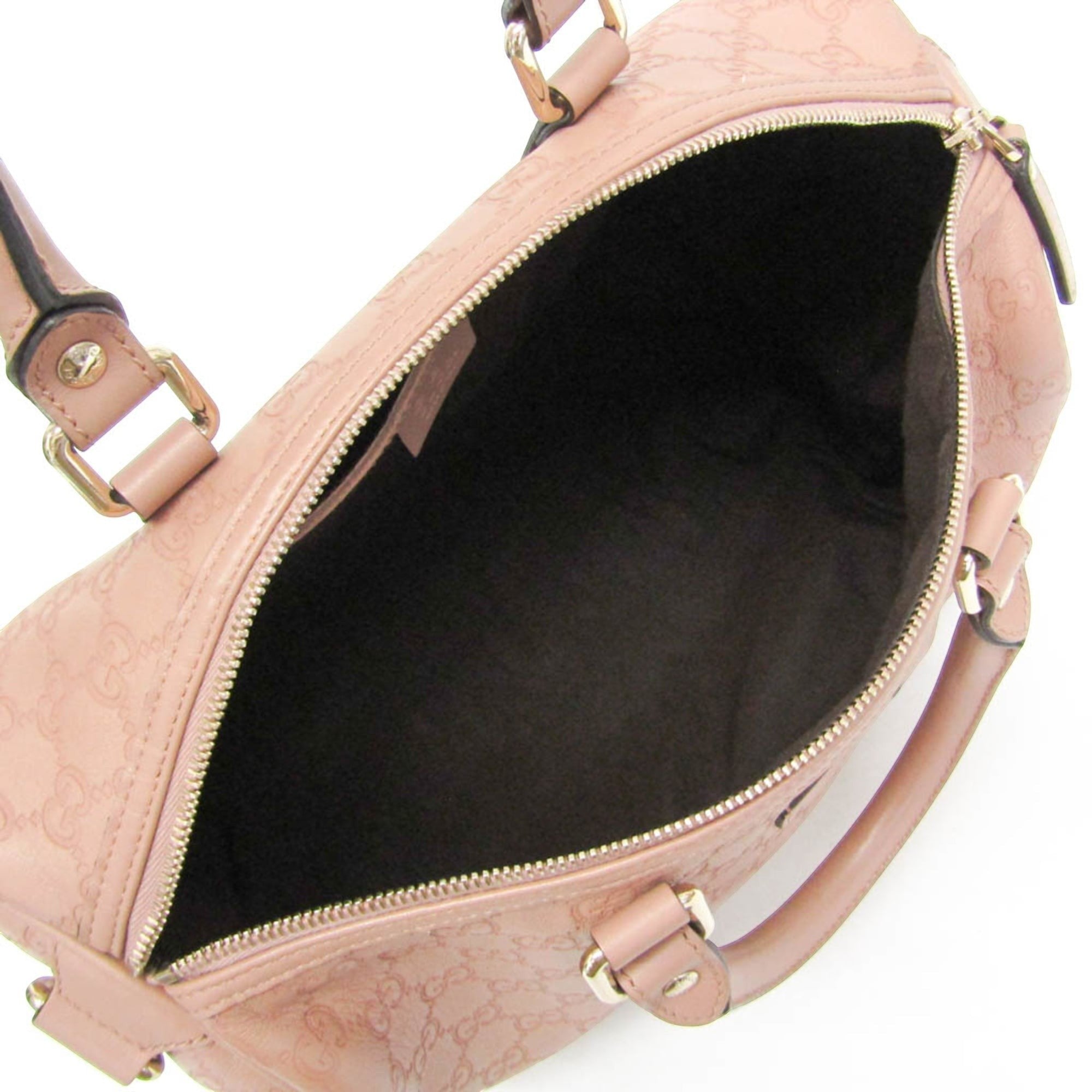 Gucci Guccissima · Boston Bag · Blush Leather
