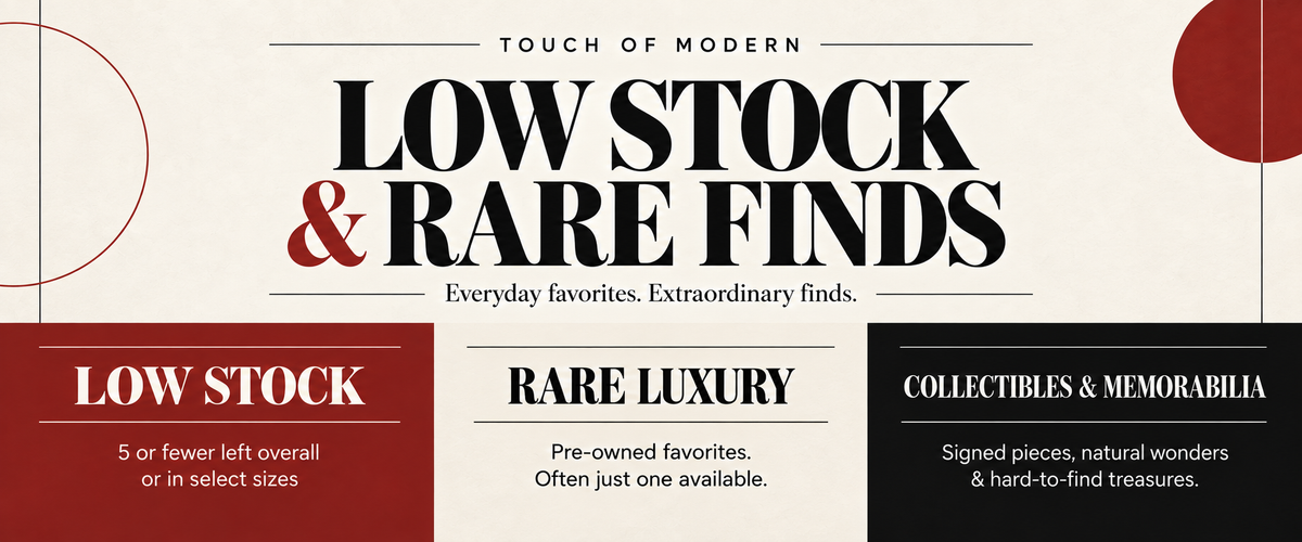 Low Stock & Rare Finds