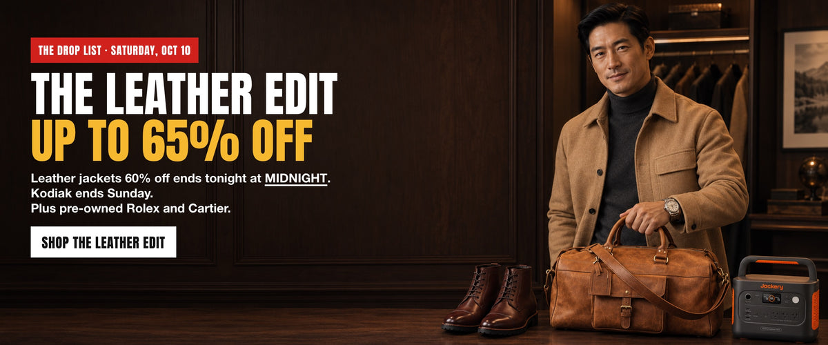 The Leather Edit: Up to 65% Off