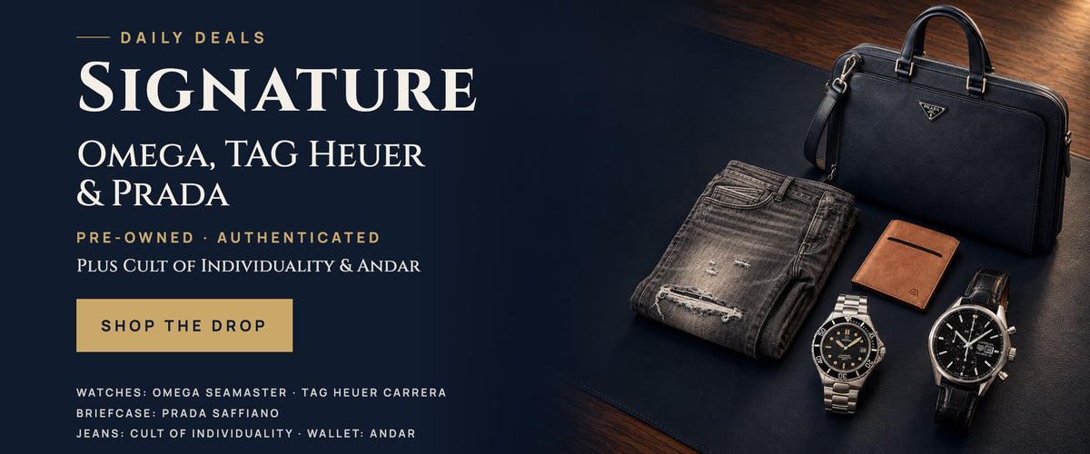 Daily Deals: Pre-Owned Omega, TAG Heuer & Prada
