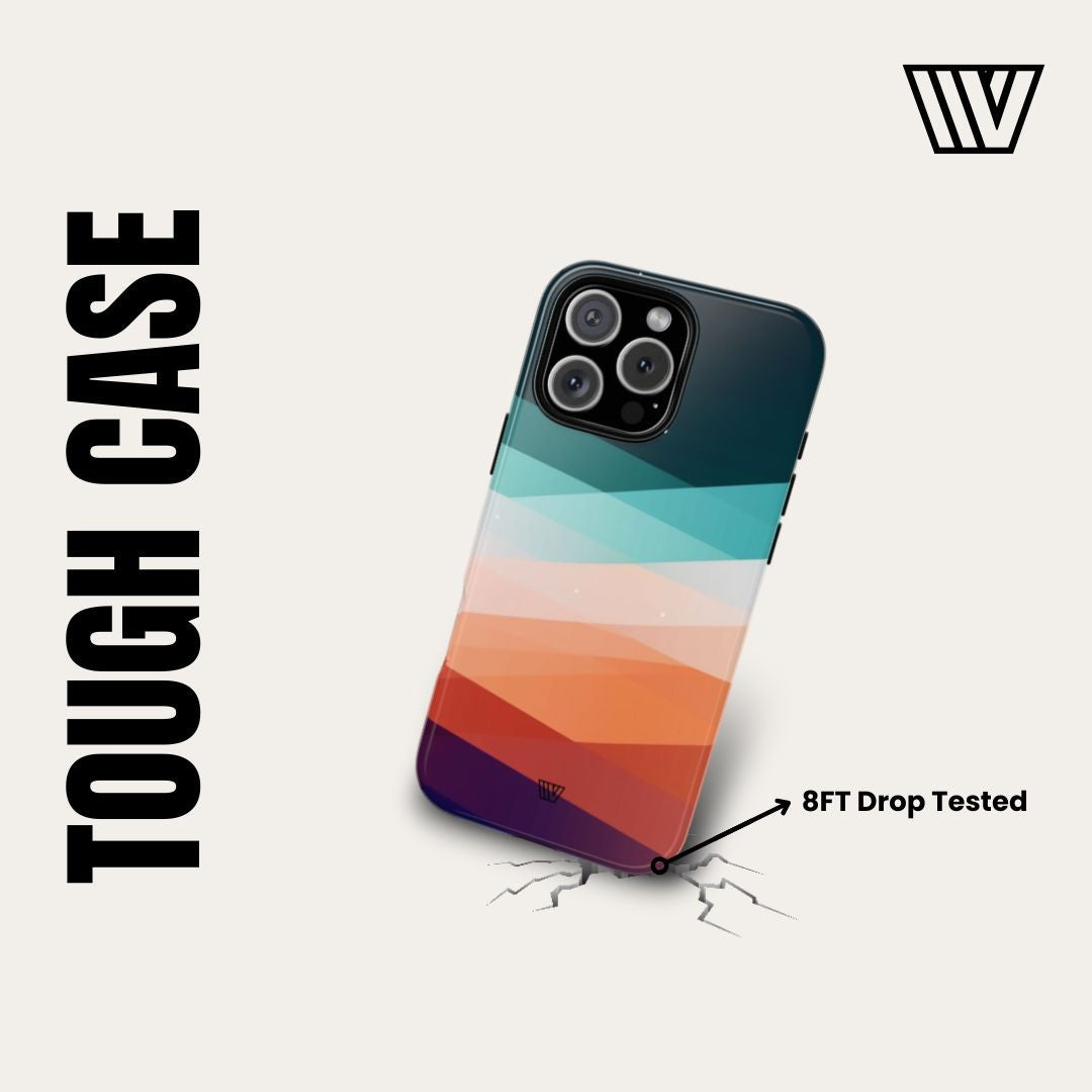 ABSTRACT ZEBRA STRIPES | Tough Phone Case