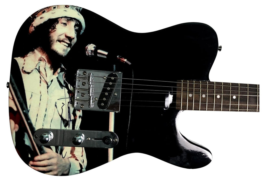 The Who Pete Townshend Signed Autographed Custom Graphics Photo Guitar