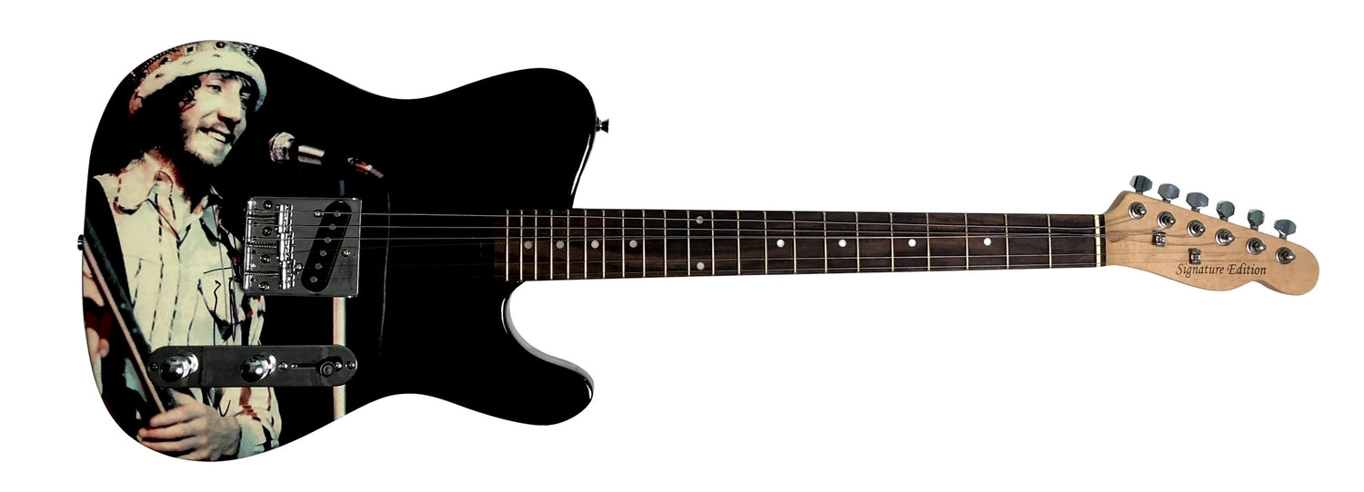The Who Pete Townshend Signed Autographed Custom Graphics Photo Guitar