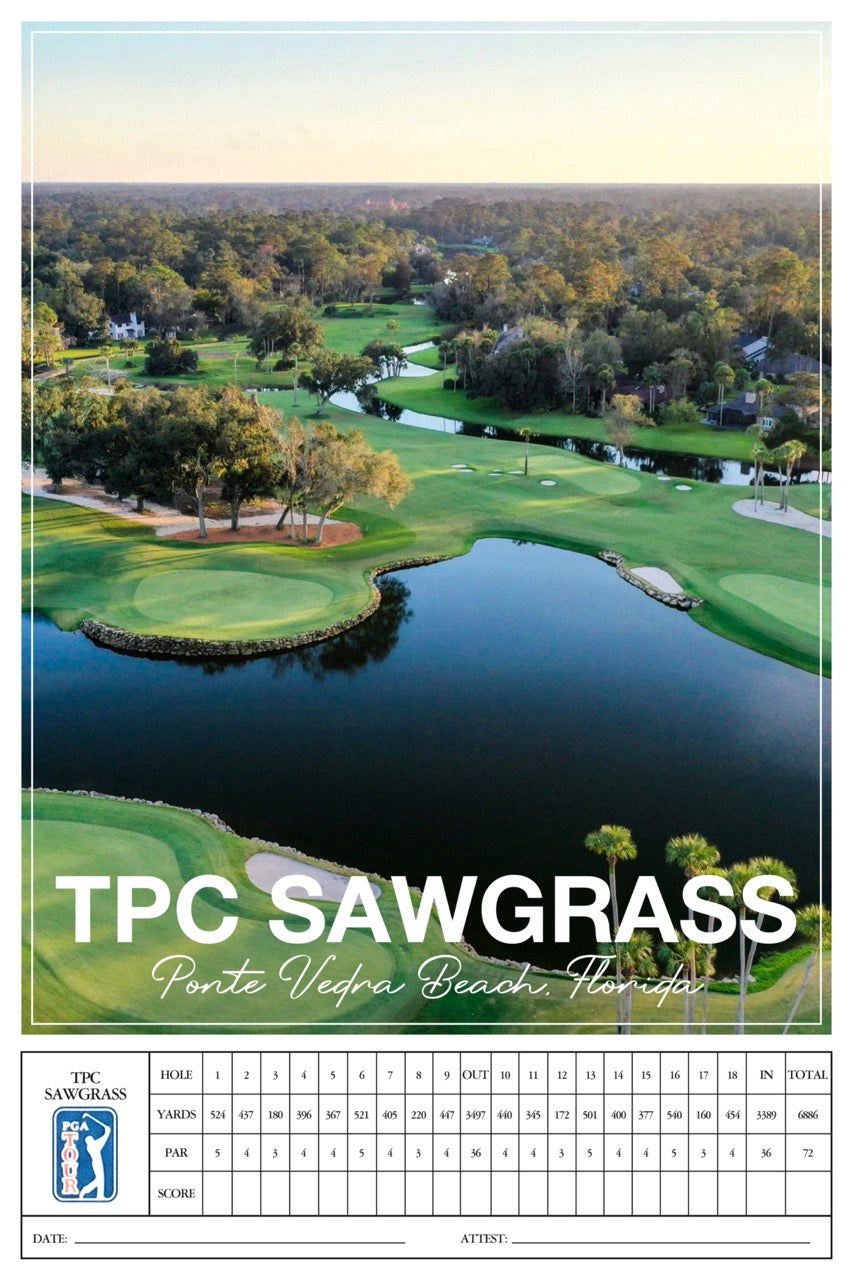 TPC Sawgrass  - Scorecard