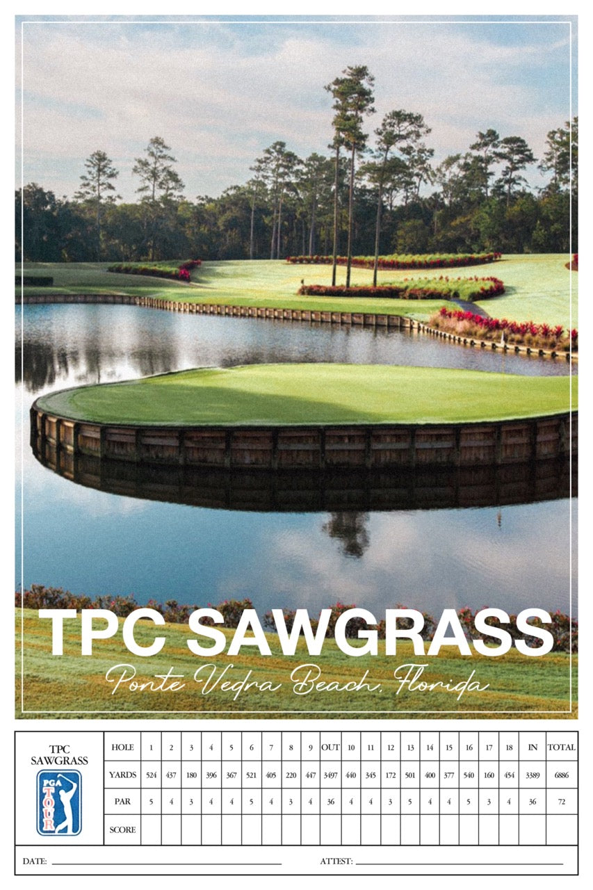 TPC Sawgrass  - Scorecard