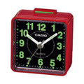 Casio Analog Travel Alarm Clock Black Dial Compact - TQ-140-4D