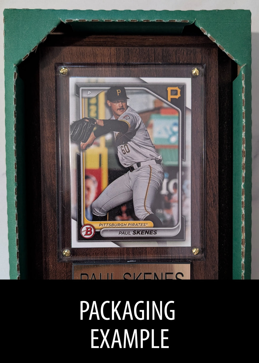 Will Smith Los Angeles Dodgers 2025 2024 Topps Bowman 4x6 Gift Plaque
