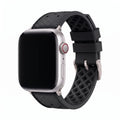 Tropical Rubber Band – For Apple Watch – Black
