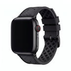 Tropical Rubber Band – For Apple Watch – Black