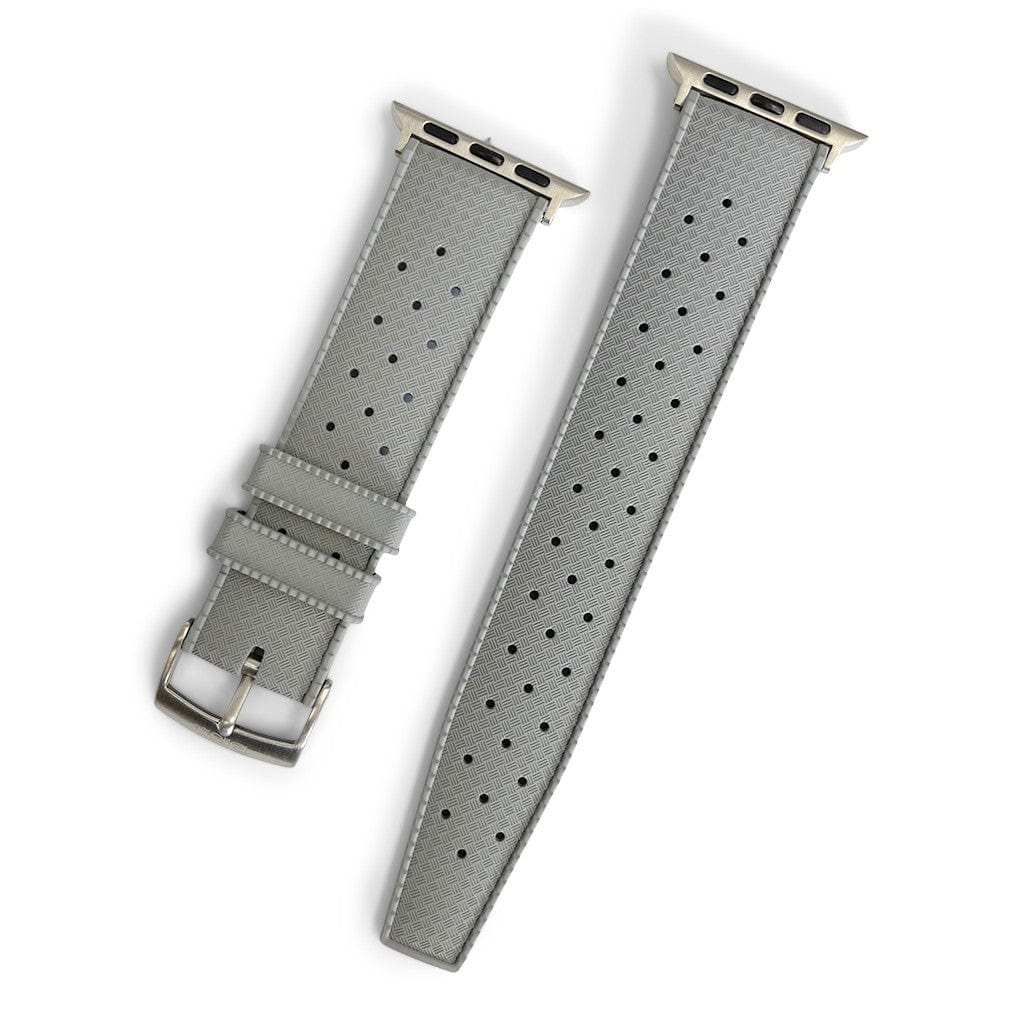 Tropical Rubber Band – For Apple Watch – Gray
