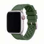 Tropical Rubber Band – For Apple Watch – Green