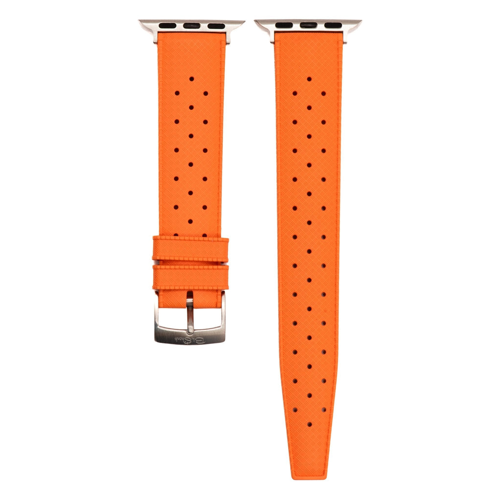 Tropical Rubber Band – For Apple Watch – Orange