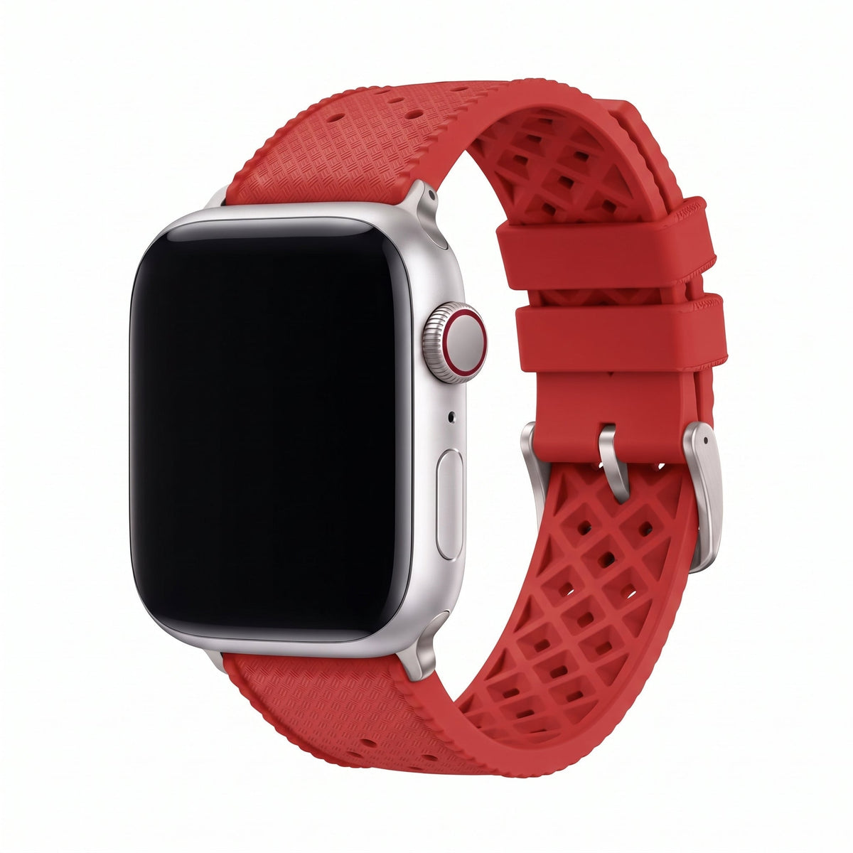 Tropical Rubber Band - For Apple Watch - Red