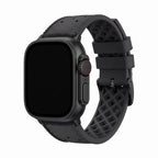 Tropical Rubber Band - For Apple Watch ULTRA - Black