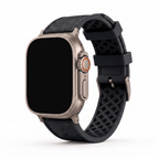 Tropical Rubber Band - For Apple Watch ULTRA - Black