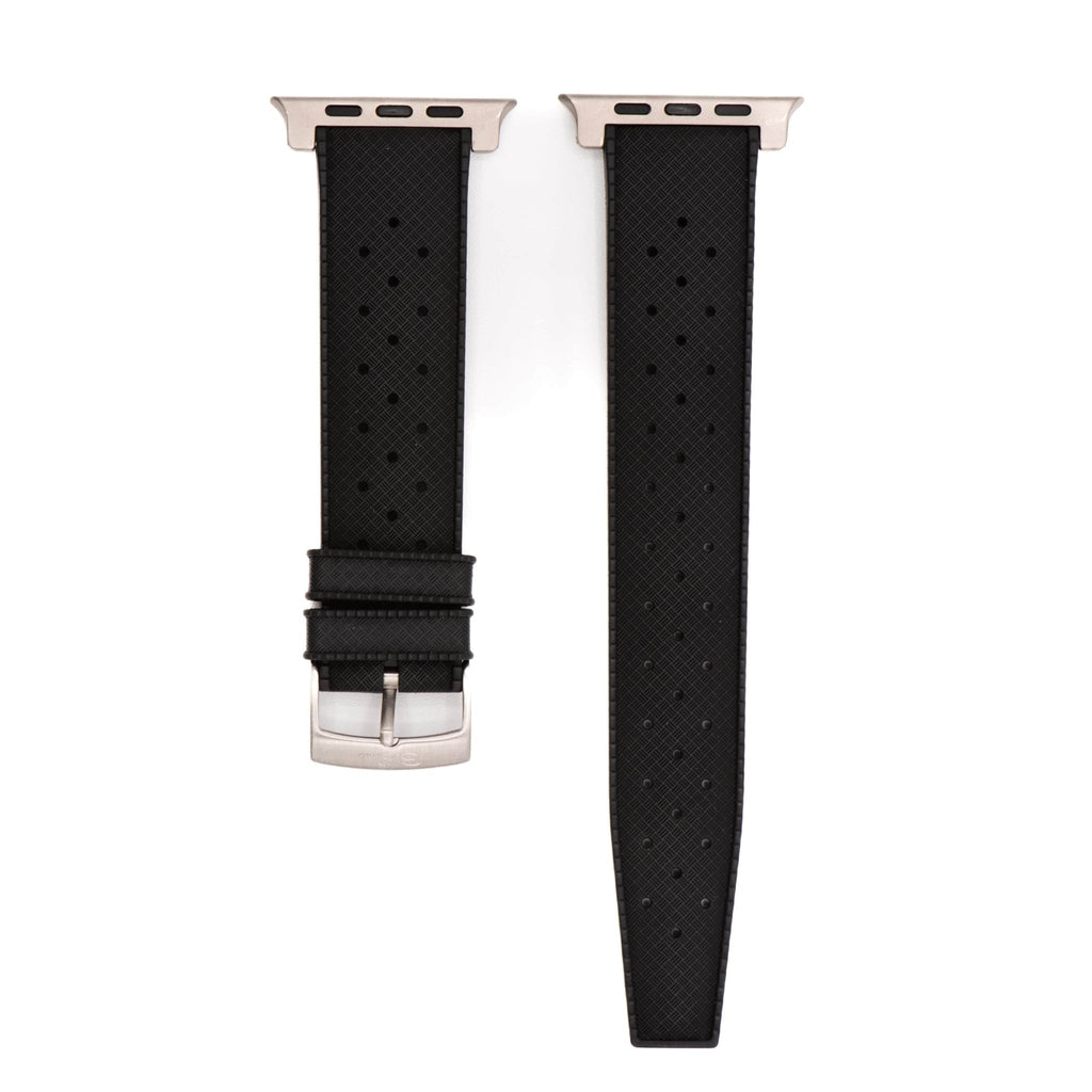 Tropical Rubber Band - For Apple Watch ULTRA - Black
