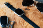 Tropical Rubber Band - For Apple Watch ULTRA - Black
