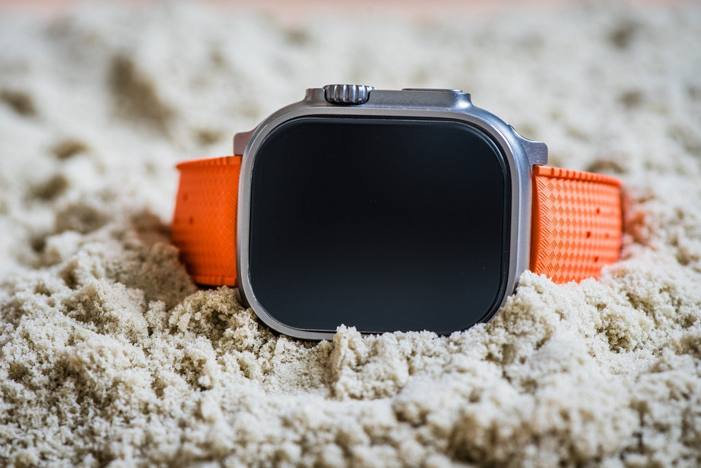 Tropical Rubber Band - For Apple Watch ULTRA - Orange
