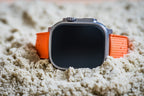 Tropical Rubber Band - For Apple Watch ULTRA - Orange