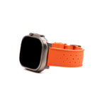 Tropical Rubber Band - For Apple Watch ULTRA - Orange