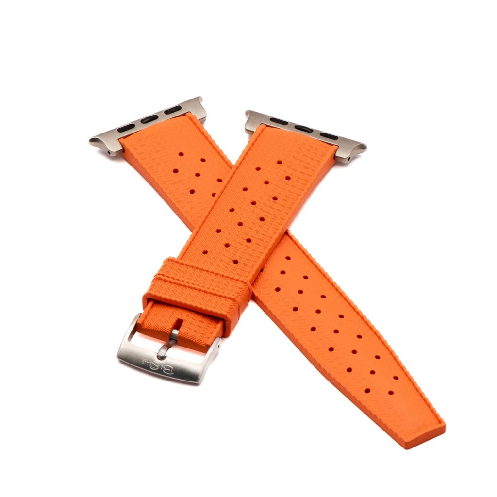 Tropical Rubber Band - For Apple Watch ULTRA - Orange