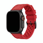 Tropical Rubber Band - For Apple Watch ULTRA - Red