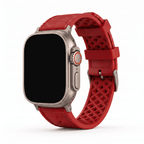 Tropical Rubber Band - For Apple Watch ULTRA - Red