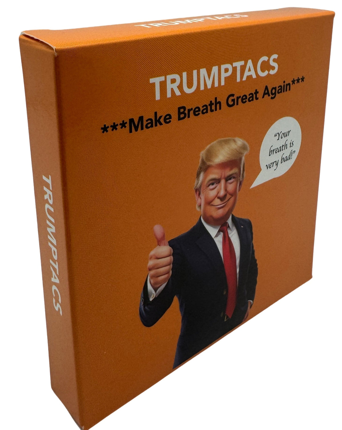 Trumptacs Mints – Funny Donald Trump Candy Box of 30 🍬 Make Breath Great Again!