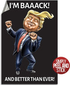 Donald Trump Victory Dance - Large 4x6" Die-Cut Bumper Sticker Car Decal