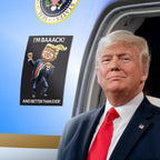 Donald Trump Victory Dance - Large 4x6" Die-Cut Bumper Sticker Car Decal