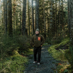 Turbo Recycled Fleece Pullover Jacket - Forest Green