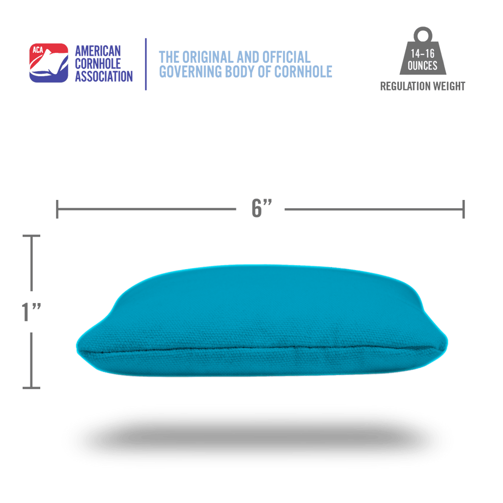 Turquoise Daily 66x Cornhole Bags