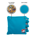 Turquoise Daily 66x Cornhole Bags