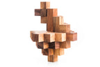 Twist Crystal Puzzle - Twist Wood Puzzle