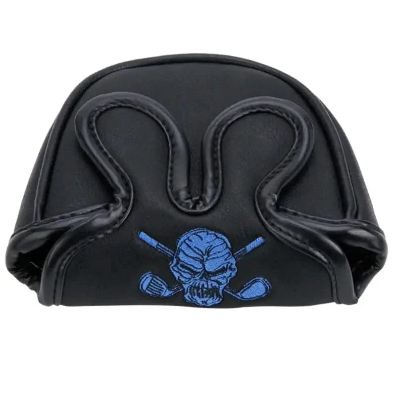 Dancing Skulls Putter Cover (Black/Multicolor)