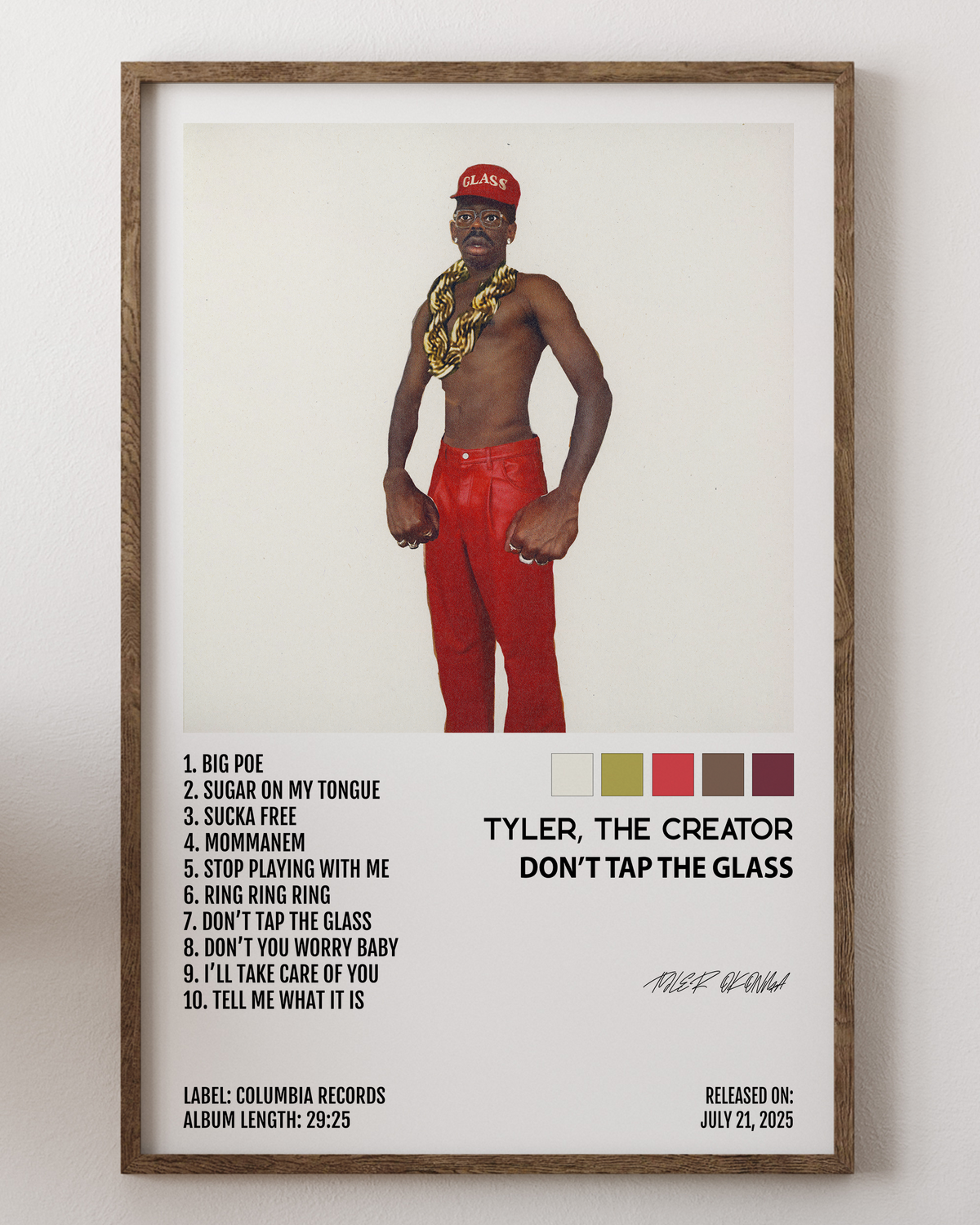 Tyler, the Creator- Don't Tap the Glass