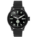 Mathey Tissot Men's Elica Black Dial Watch - U121NN