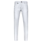 Barocco Style Staple Men's Jeans - White