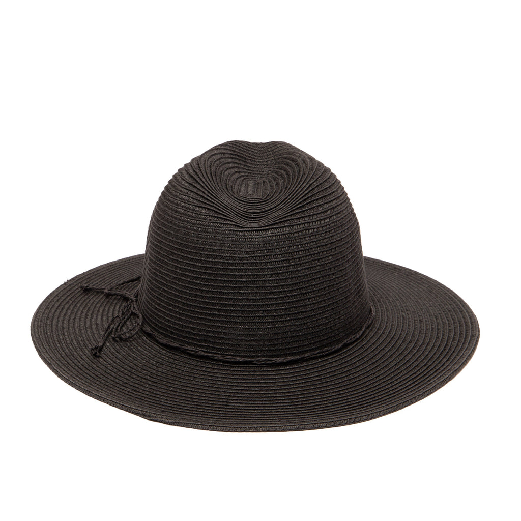 Women's Water Repellent Fedora with Tie