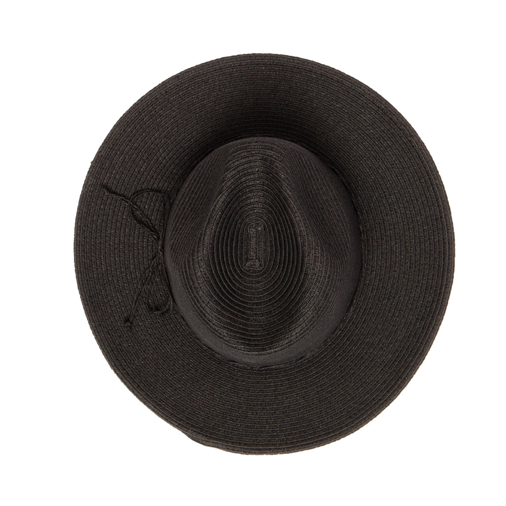 Women's Water Repellent Fedora with Tie