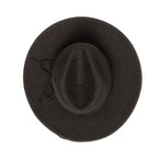 Women's Water Repellent Fedora with Tie