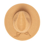 Women's Water Repellent Fedora with Tie