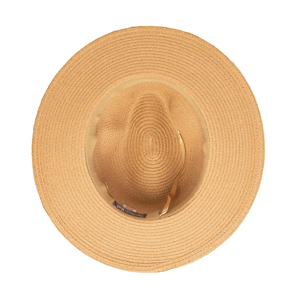 Women's Water Repellent Fedora with Tie